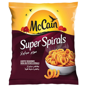 Mccain Frozen Seasoned Super Spirals 750G