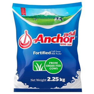 Anchor Milk Powder Full Cream Bag 2.25Kg