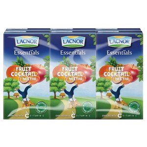Lacnor Juice Fruit Cocktail 125Ml X6
