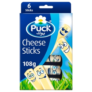 Puck Cheese Sticks 6 Pieces 108G