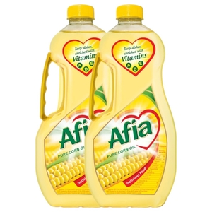 Afia Pure Corn Oil 1.5L X2