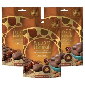 Tamrah Milk Chocolate Dates With Almond 100G