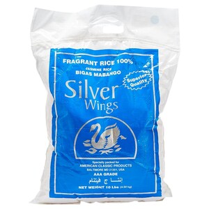 Silver Wings Jasmine Rice 4.54Kg