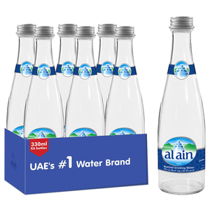 Al Ain Bottled Still Water Natural 330Ml X6