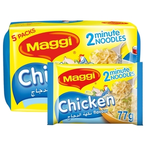 Maggi 2 Minute Noodles Chicken 77G X5