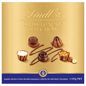 Lindt Swiss Tradition Deluxe Chocolate 143G