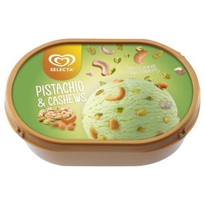 Selecta Ice Cream Pistachio & Cashews 750Ml