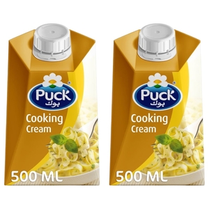 Puck Cooking Cream 500Ml X2