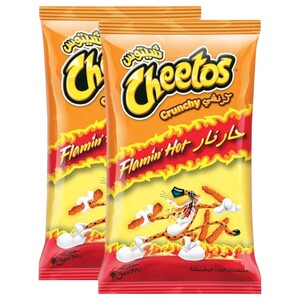 Cheetos Crunchy Flaming Hot 205G X2