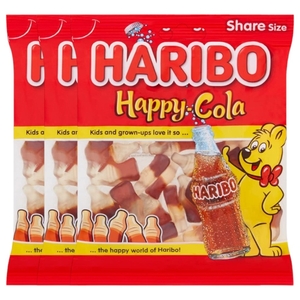Haribo Gummy Happy Cola 160G