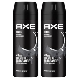 Axe Deodorant Black Macqueen 150Ml X2