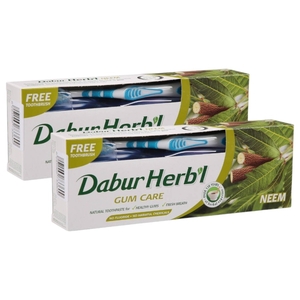 Dabur Toothbrush + Toothpaste Herbal Neem 150G