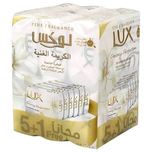 Lux Soap Assorted 6 Pieces 120G