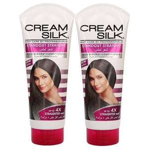 Cream Silk Hair Care Standout Straight Conditioner 180Ml X2