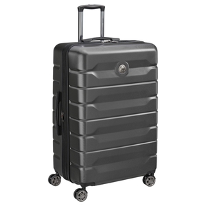 Delsey Air Armour 68 4 Double Wheels Expandable Tr Ca Black