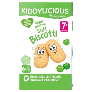 Kiddylicious Apple Soft Biscuits 120G