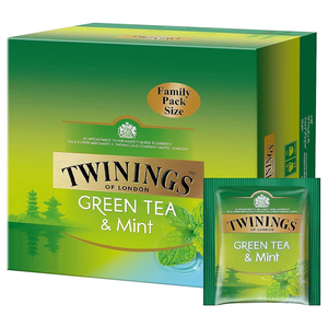 Twinings Green Tea & Mint 50 Teabags 75G