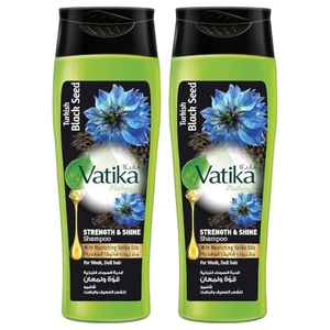 Vatika Shampoo Black Seed 400Ml X2