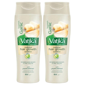 Vatika Shampoo Garlic 400Ml X2