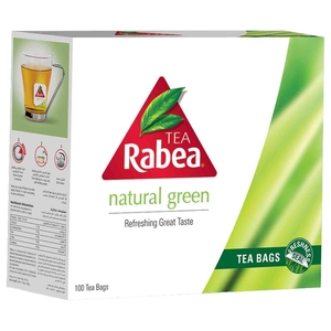 Rabea Green Tea With Mint 100 Teabags