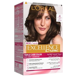 L'oreal Excellence Creme Hair Color Brown 4