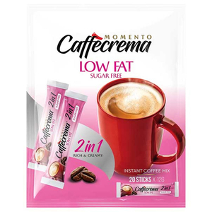Momento Caffecrema 2In1 Low Fat Sugar Free 12G