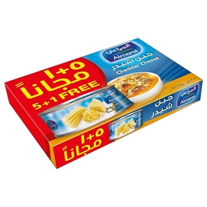 Almarai Cheddar Cheese 113G X6