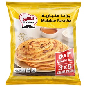 Al Kabeer Malabar Paratha 400G X3