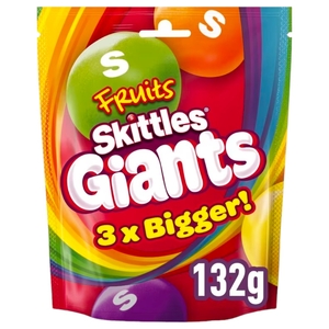Skittles Candy Fruits Giants 132G