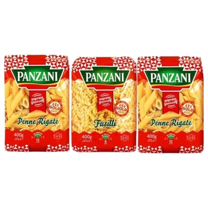 Panzani Pasta Pack Of 3 Assorted 400G