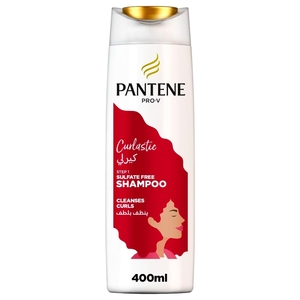 Pantene Shampoo Curlastic Step 1 Sulfate Free 400Ml