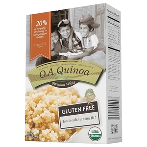 O.A Quinoa Premium White 100% Organic 340G