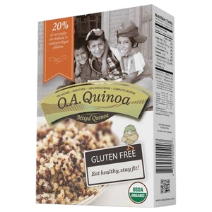 O.A Quinoa Premium Red & White 100% Organic 340G