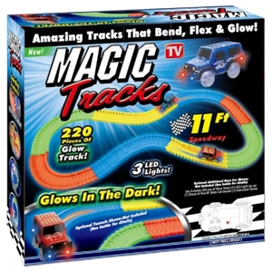 Power Joy Magic Tracks 220Pcs 11Ft B/O