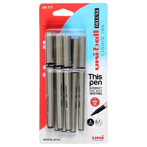 Uni-Ball Ball Pen Deluxe 0.7Mm