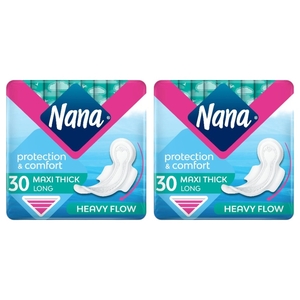 Nana Maxi Thick Regular With Wings 30Pcs X2