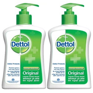 Dettol Hand Wash Original (Pack Of 2) 200Ml
