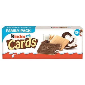 Kinder Chocolate Cards 25.6G X10
