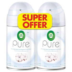 Airwick Air Freshener Freshmatic Refill Pure Soft Cotton 250Ml
