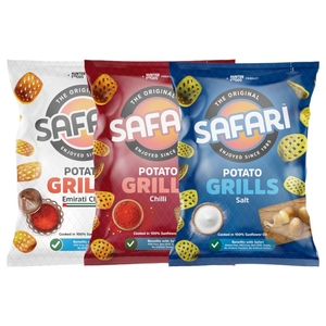 Safari Potato Grills Assorted 60G