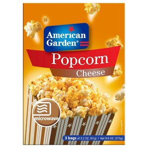 American Garden Microwave Popcorn Cheese 273G