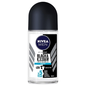 Nivea Men Roll On Black And White Invisible Fresh 50Ml