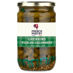 French Pantry Gherkins Pickled Cucumber 190G