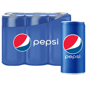 Pepsi Carbonated Drink Can 185Ml X6