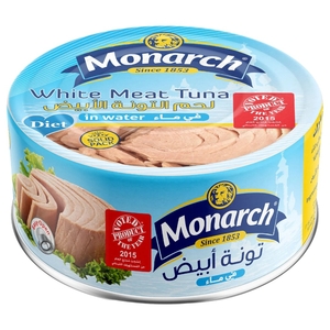 Monarch White Meat Tuna In Water 185G