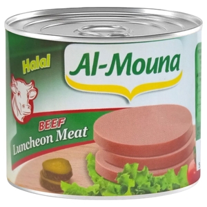 Al Mouna Beef Luncheon Meat 200G