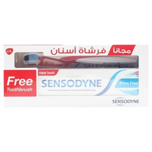 Sensodyne Toothpaste Extra Fresh 75Ml+ Toothbrush