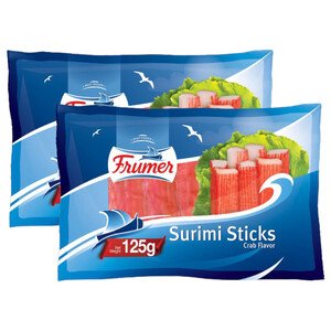 Frumer Frozen Surimi Sticks Crab 125G X2