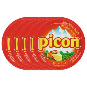 Picon Cheese 8 Portions 120G X5
