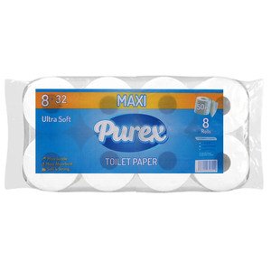 Purex 8 Toilet Papers 400M